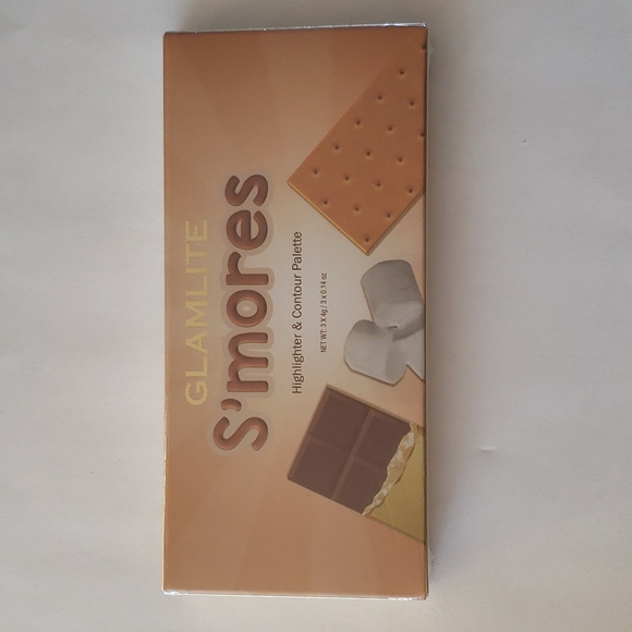 NWT Glamlite "S'mores" Highlighter & Contour Palette - Picture 2 of 5